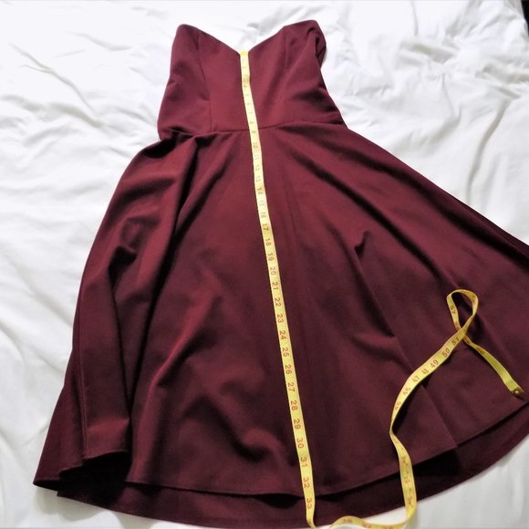 Boohoo Strapless Dress - Picture 5 of 7